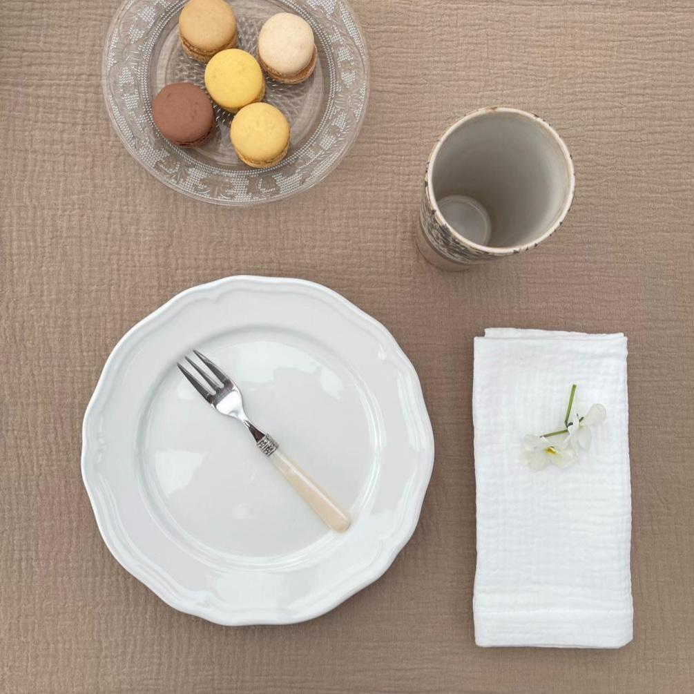 Tischdecke aus Musselin Baumwolle von Musselin Liebe