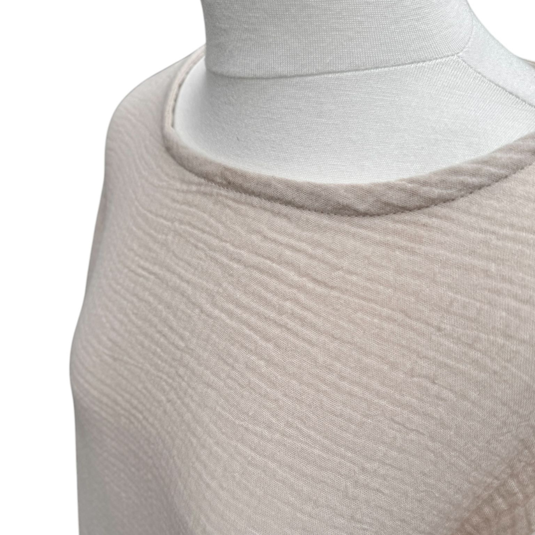 Musselin Liebe Langarmkleid Damen
