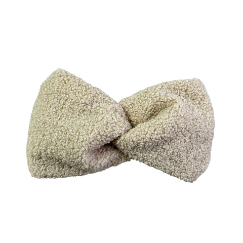 Stirnband "Teddy" - Creme