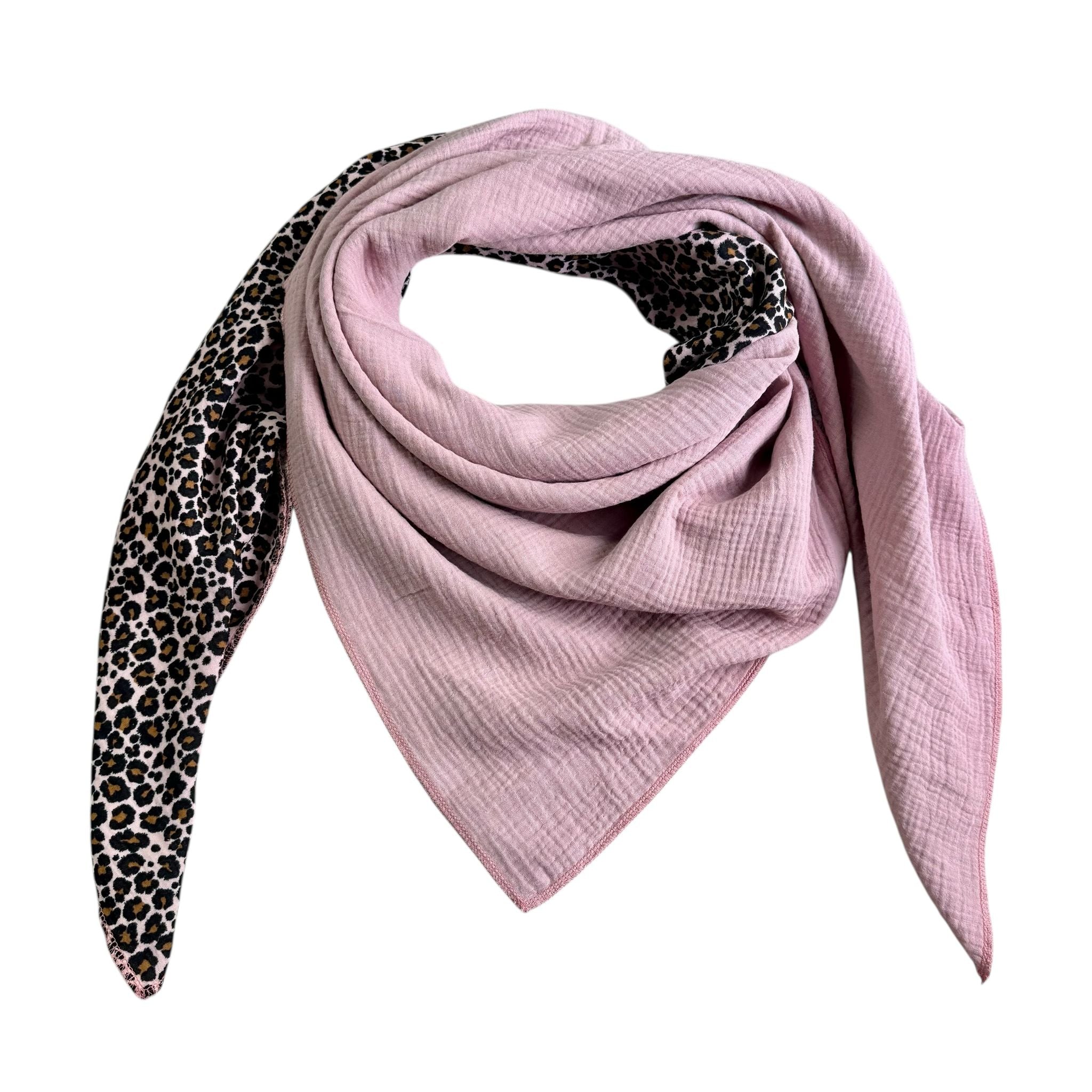 XL Tuch - Leo rosa