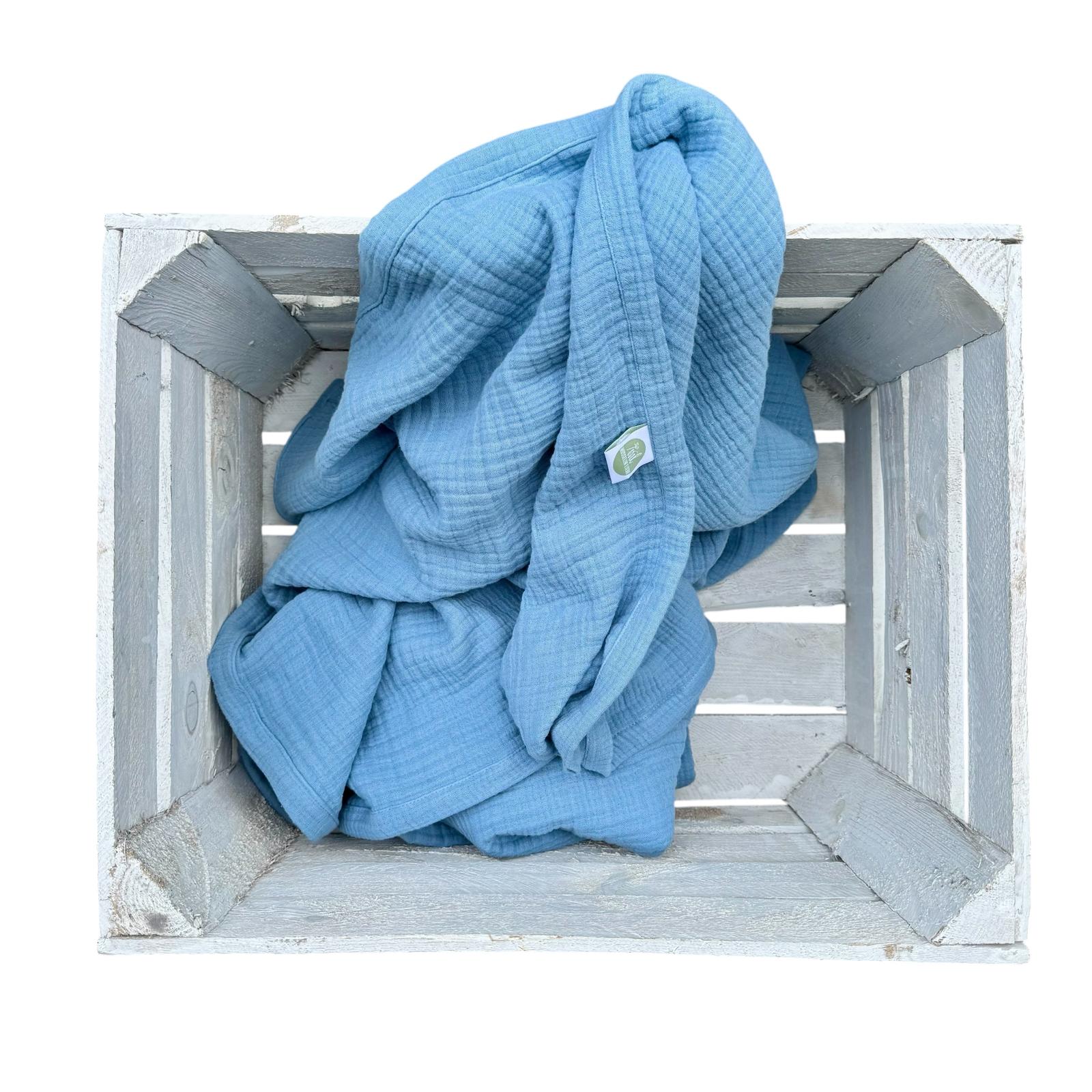 Decke groß (6-lagiger Musselin) - Einlagig