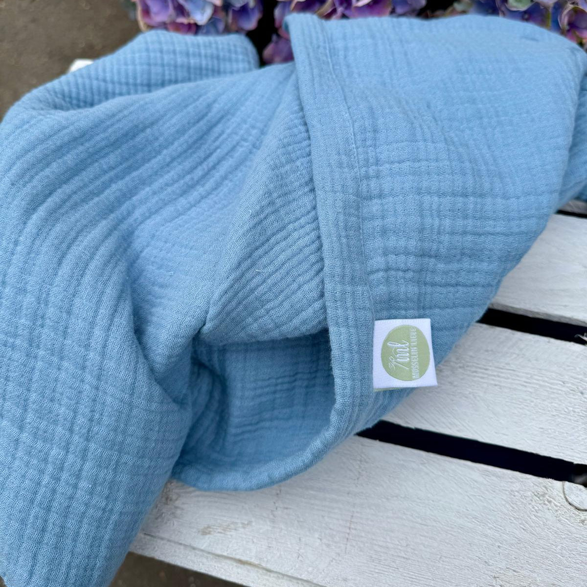 Decke groß (6-lagiger Musselin) - Einlagig