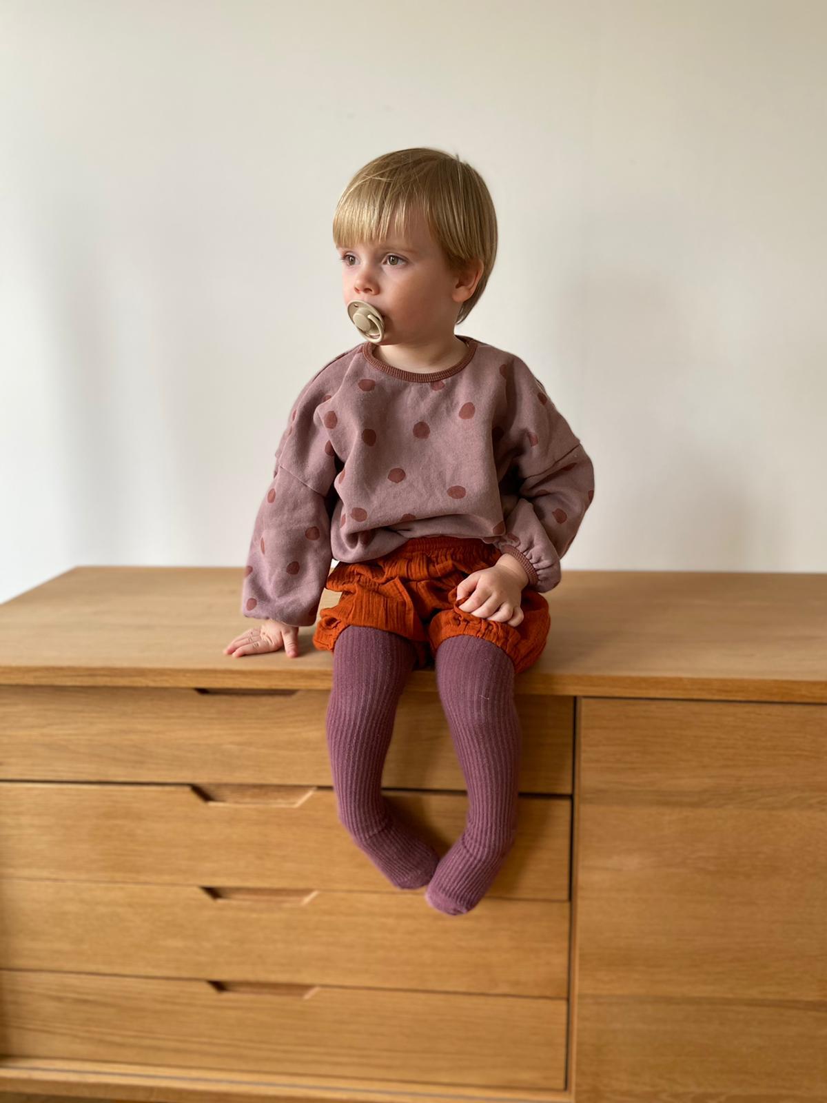 Kindershorts aus Musselin Baumwolle von Musselin Liebe